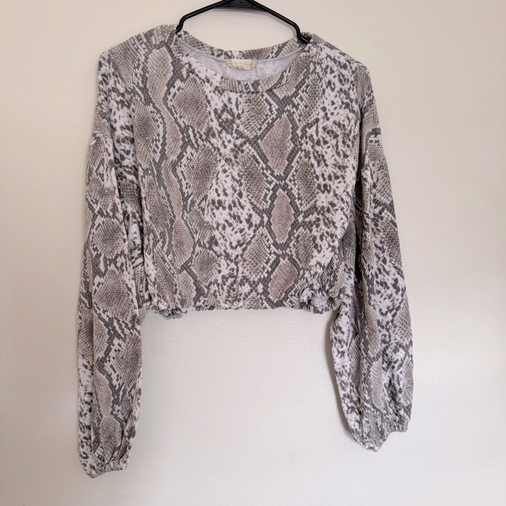 Altar’d State Snakeskin Top